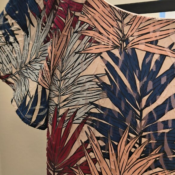 Kar Lagerfeld Tropical Print with a dropped waist size 12 - Picture 7 of 12